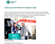 Logo Digitaler Engel und die ersten Zeilen der Vorlage