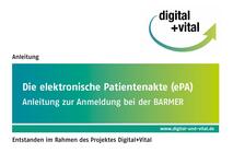 Bild der Anleitung zur Anmeldung ePA bei der BARMER