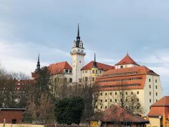 Das Schloss Hartenfels in Torgau.