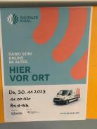 Flyer von der Veranstaltung in der Bücherei