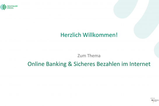 Präsentation Online Banking und sicheres Bezahlen im Internet